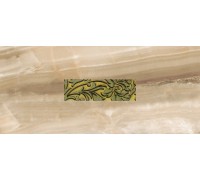 Декоративная облицовочная плитка с вырезом и вставкой (стекло) Антарес